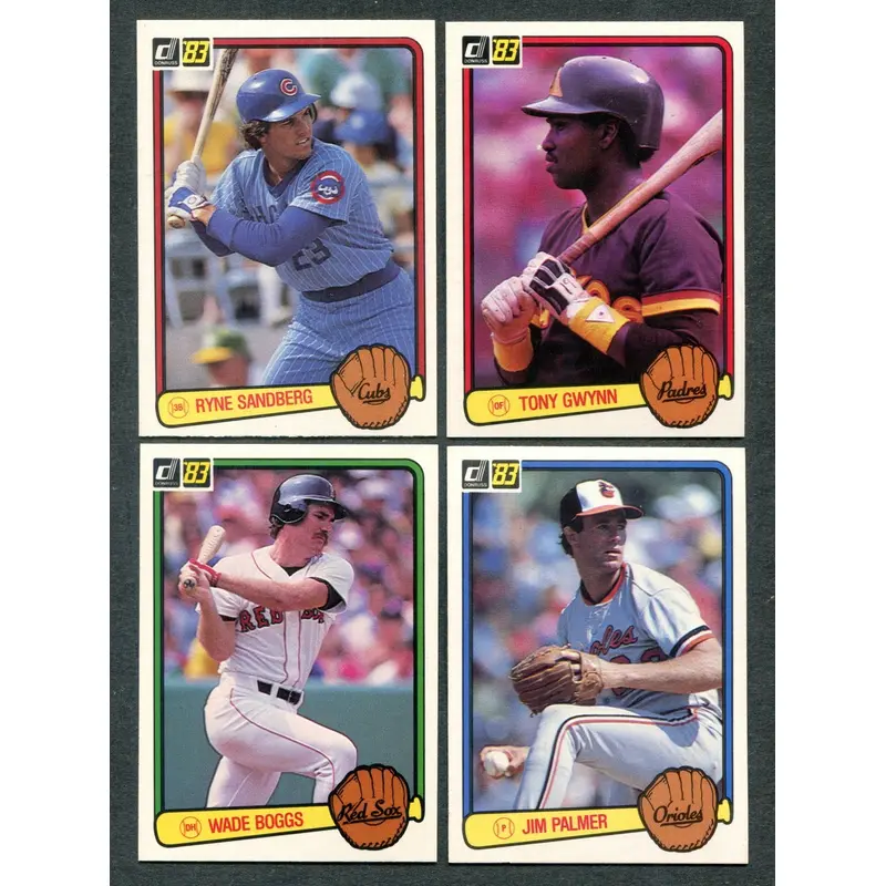1983 Donruss Baseball Complete Set NM/MT (660) (23-291)