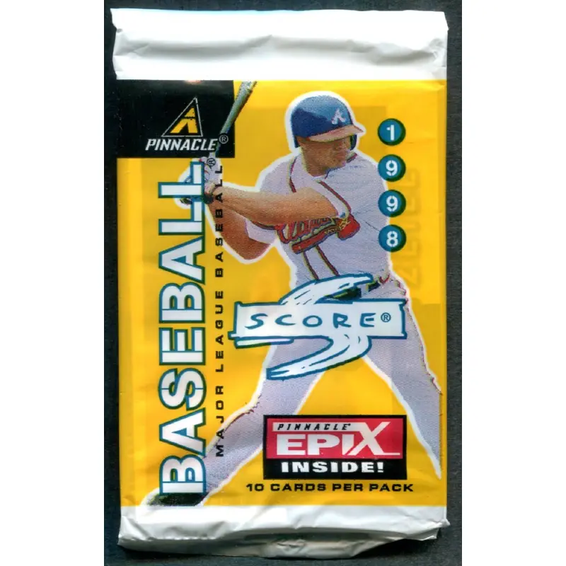 1998 Score Baseball Unopened Pack (10)