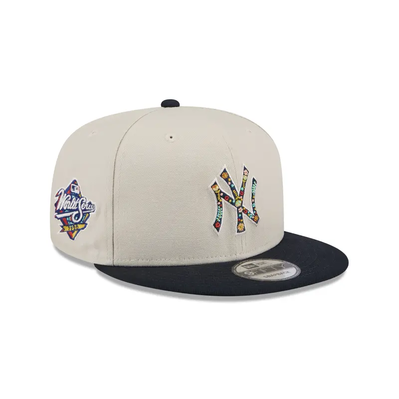 New Era  - 9Fifty Snapback - Floral Fill - New York Yankees - Stone