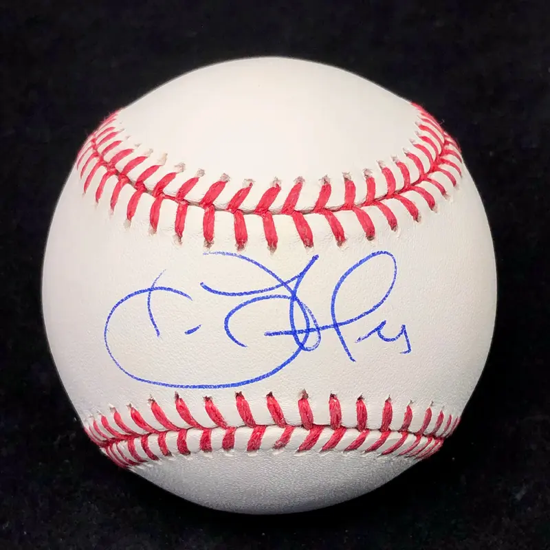 DEREK FISHER signed baseball PSA/DNA Milwaukee Brewers autographed