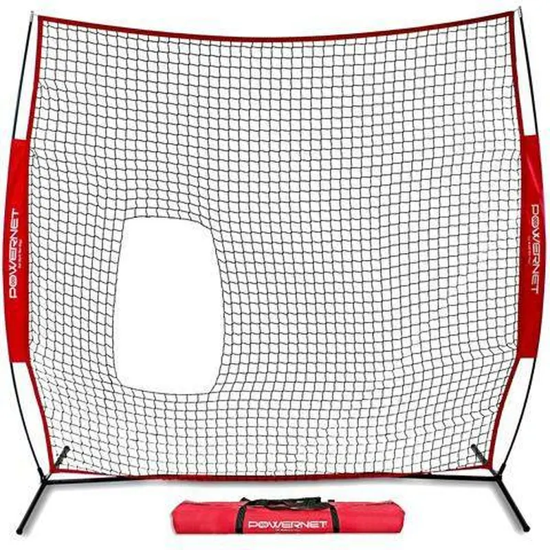 New PowerNet 7 x 7' Softball Pitch-Thru Protection Screen