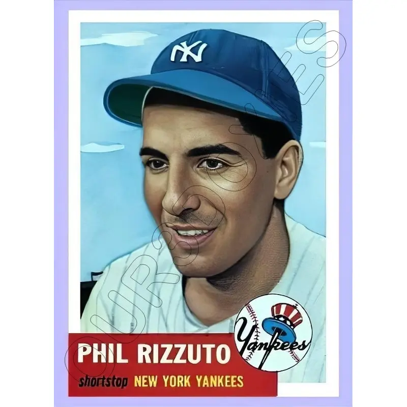 Phil Rizzuto 1953 Topps Reproduction Card - 4045