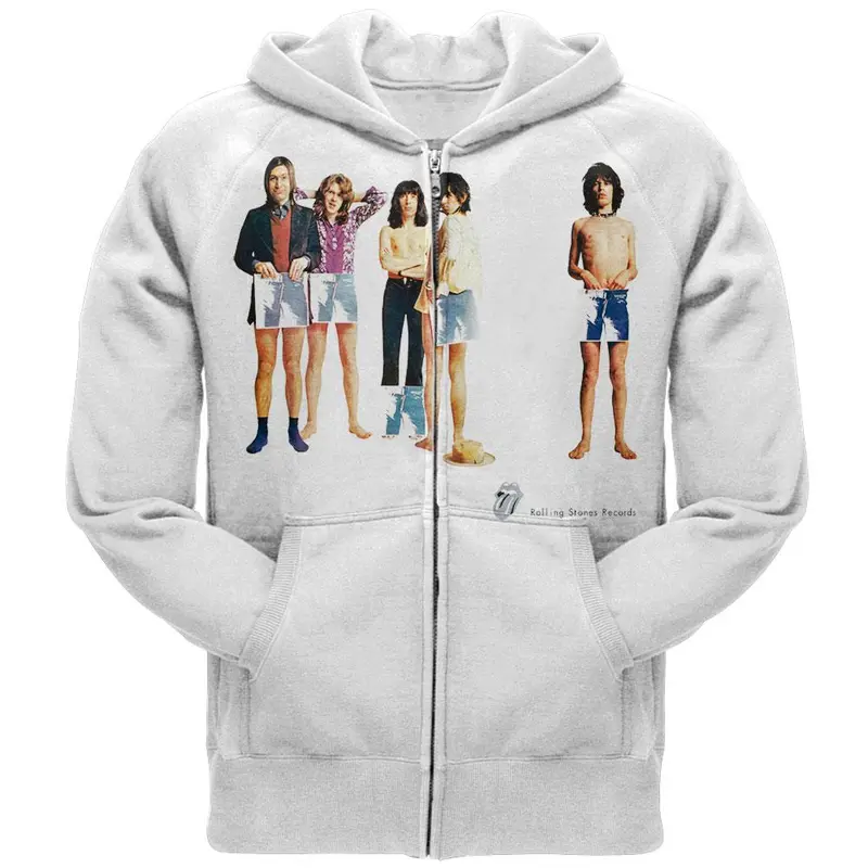 Rolling Stones - Sticky Fingers Press Zip Hoodie