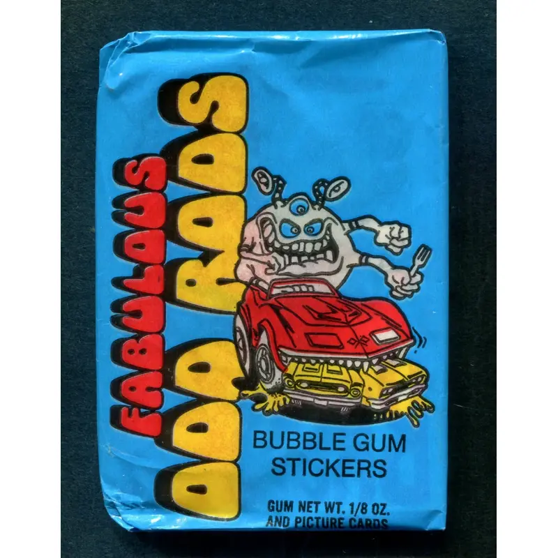 1973 Donruss Fabulous Odd Rods Unopened Wax Pack