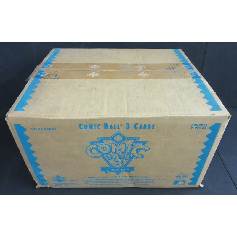 1992 Upper Deck Comic Ball Series 3 Case (12 Box)