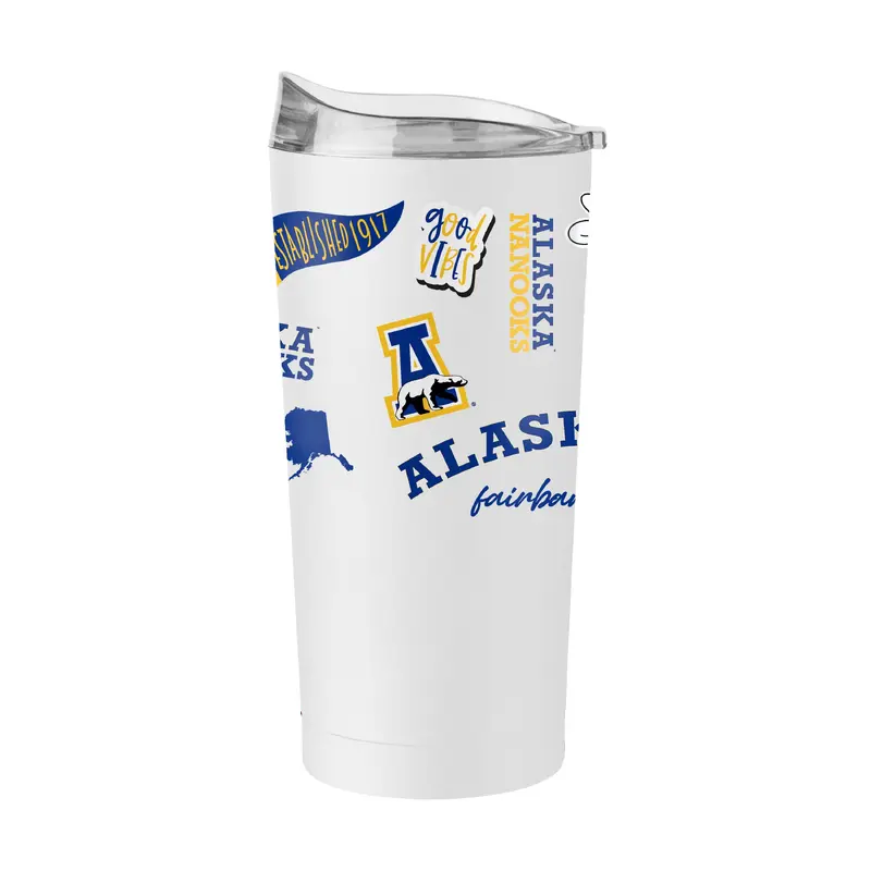 Alaska - Fairbanks 20oz Native Powder Coat Tumbler