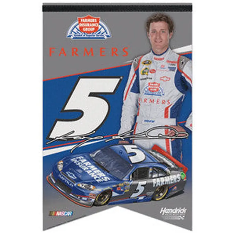 Kasey Kahne "Superstar" NASCAR #5 Premium Felt Banner - Wincraft Inc.