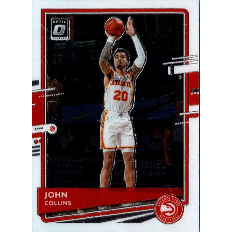 2021 Donruss Optic Choice Red & Green John Collins #129
