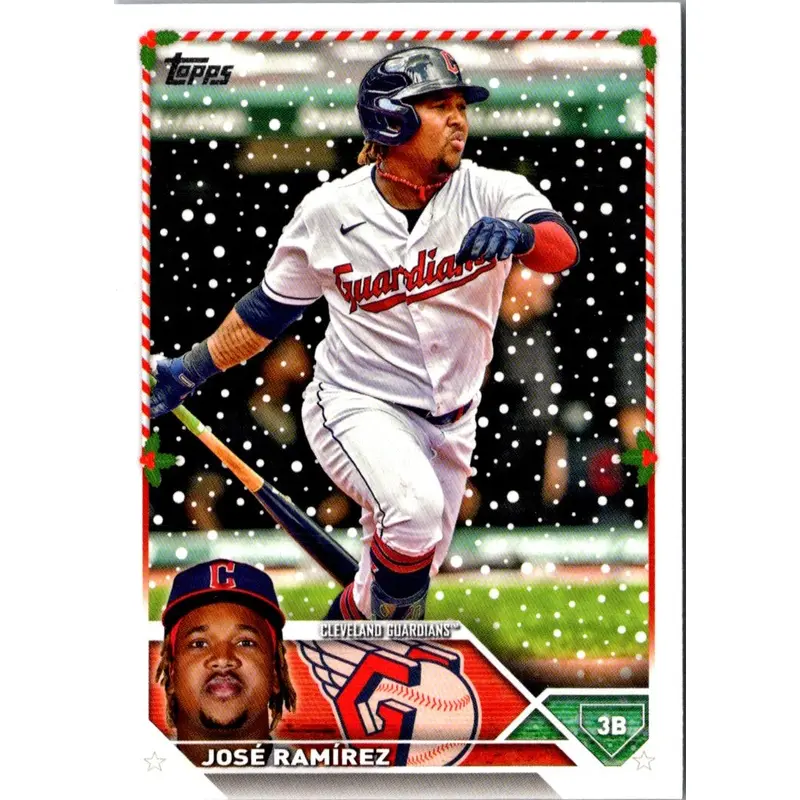 2023 Topps Holiday Jos Ramrez #H94