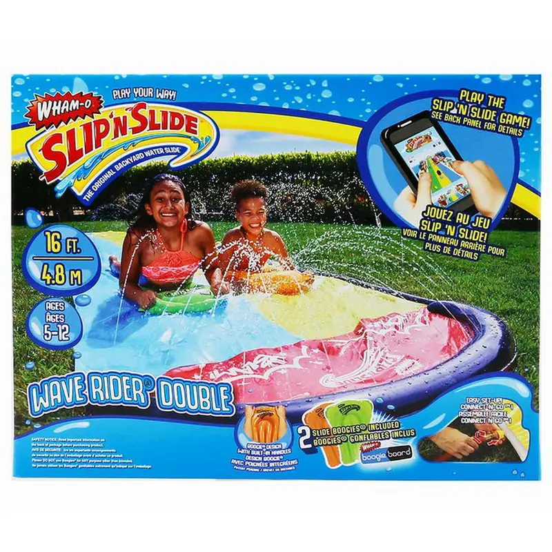 New 16' Slip N Slide Wave Rider Double w/ Boogies