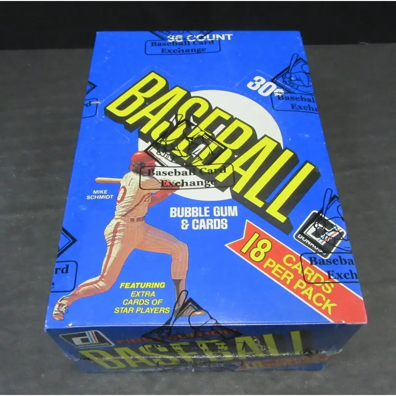 1981 Donruss Baseball Unopened Wax Box (FASC)