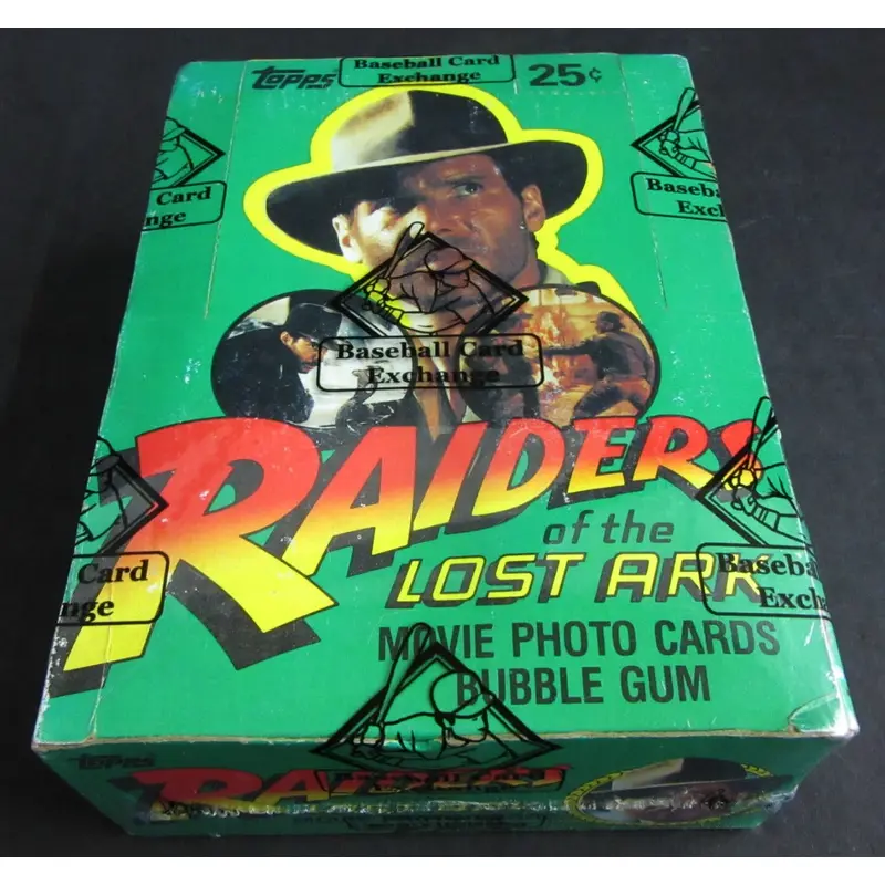 1981 Topps Raiders of the Lost Ark Unopened Wax Box (Authenticate)