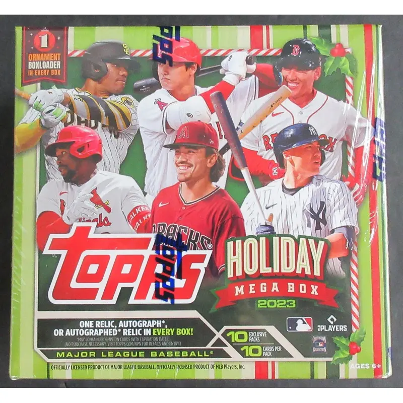2023 Topps Baseball Mega Box (Holiday) (10/10)